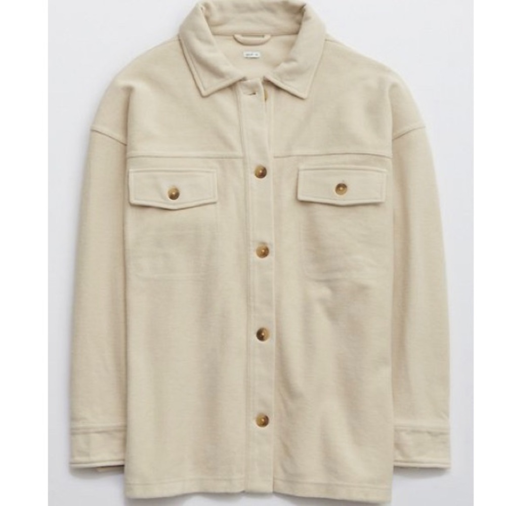Aerie Trucker Shacket